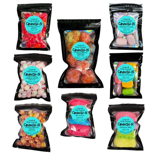 Crunch-N 8 Pcs Sweet to Sour Candy Sampler Pack