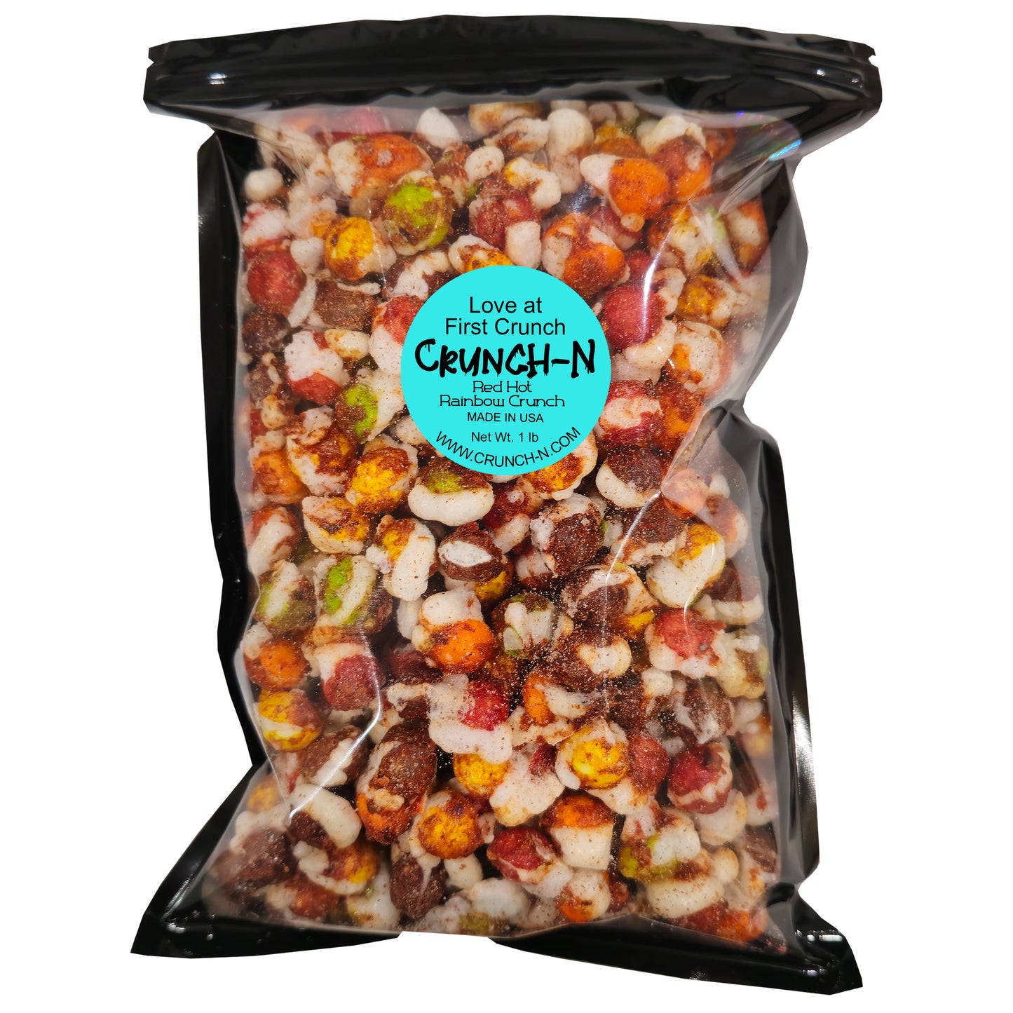 Crunch-N Freeze Dried Spicy Red Hot Rainbow Crunch Candy Snacks