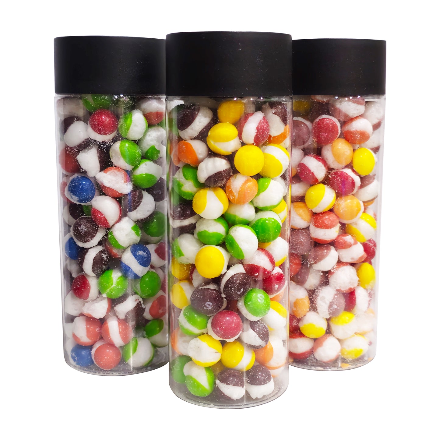 Crunch-N Twist And Crunch 3 Pack Rainbow Crunch Freeze Dried Candy Sweet Candies