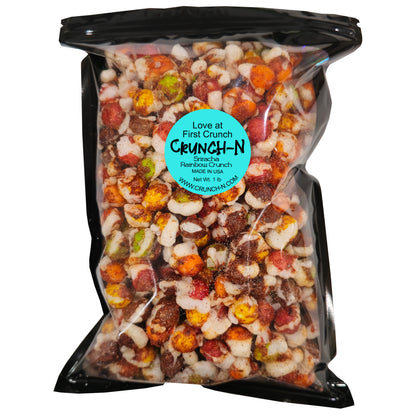 Crunch-N Freeze Dried Spicy Sriracha Rainbow Crunch Candy Snacks