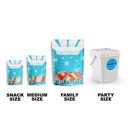 Crunch-N Fruity Rolls Freeze Dried Sweet Candy Snacks