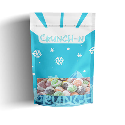 Crunch-N - Freeze Dried Sour Rainbow Crunch Sweet Candy Snack Bites