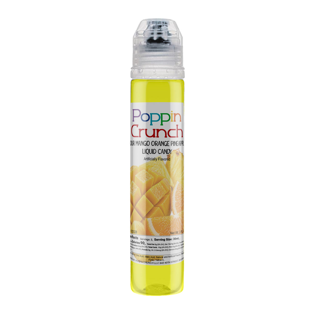 Poppin Crunch Pop and Squeeze Liquid Candy