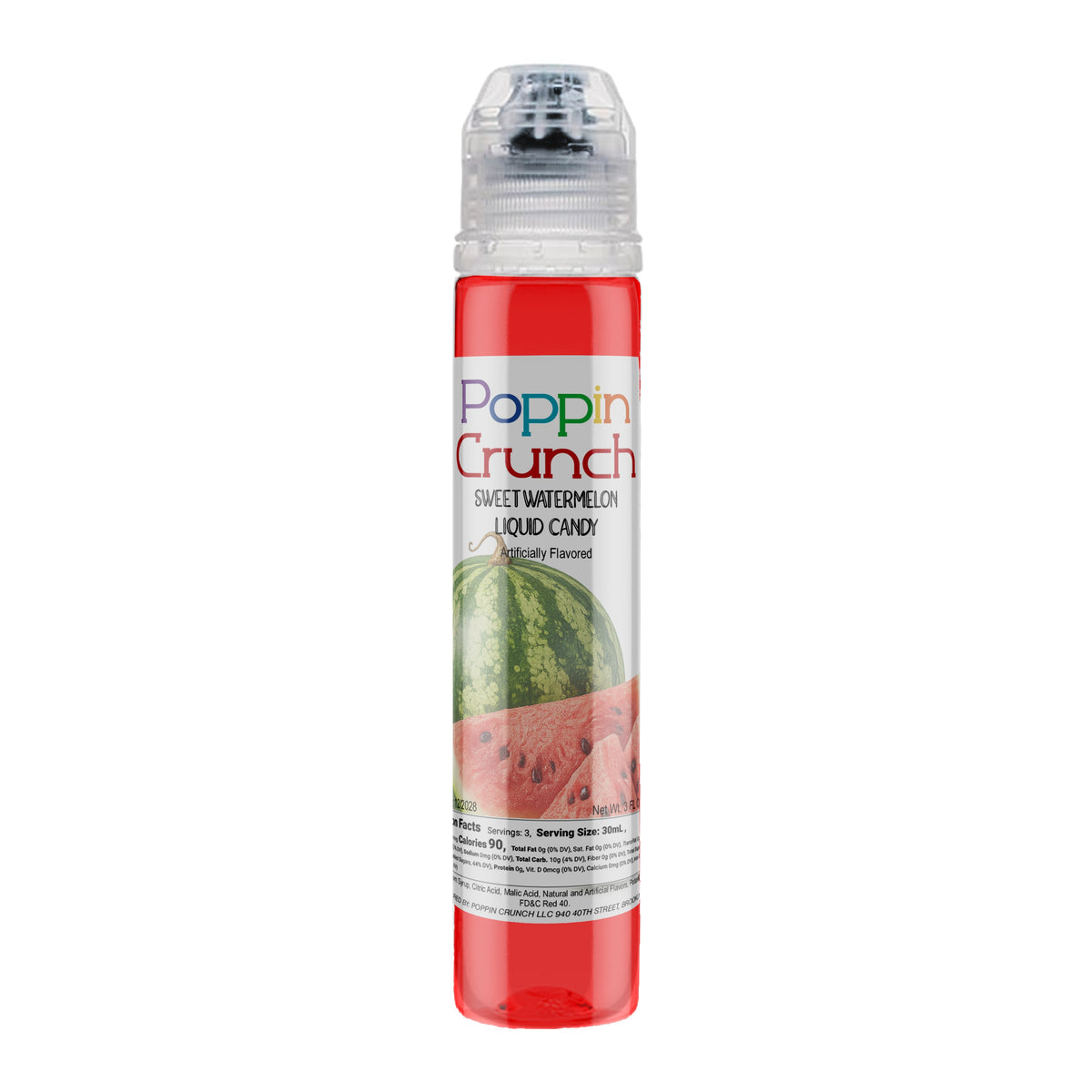 Poppin Crunch Pop and Squeeze Liquid Candy