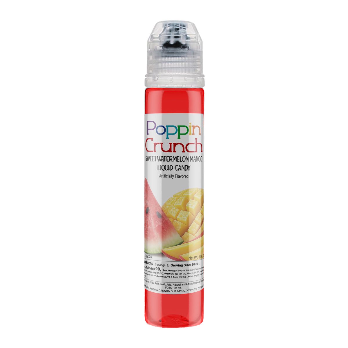 Poppin Crunch Pop and Squeeze Liquid Candy