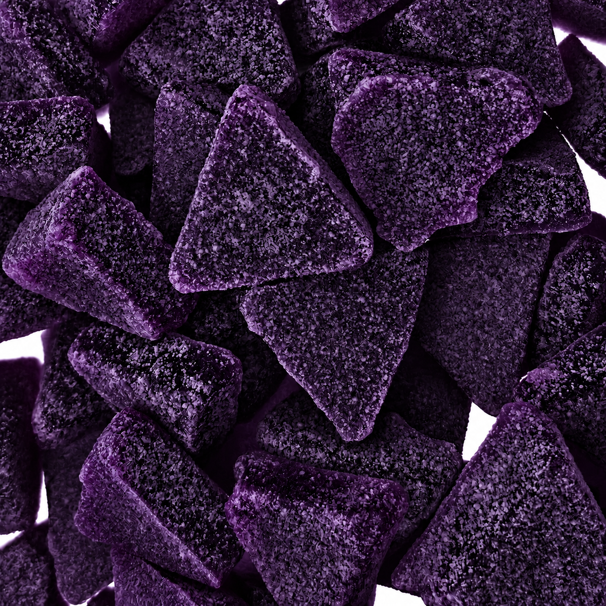 Poppin Crunch Sugar Free Mega Sour Candy Triangles