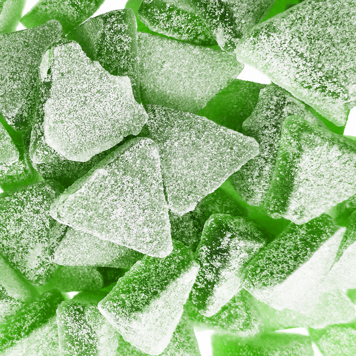 Poppin Crunch Sugar Free Mega Sour Candy Triangles