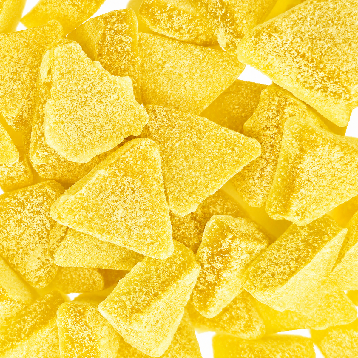Poppin Crunch Sugar Free Mega Sour Candy Triangles