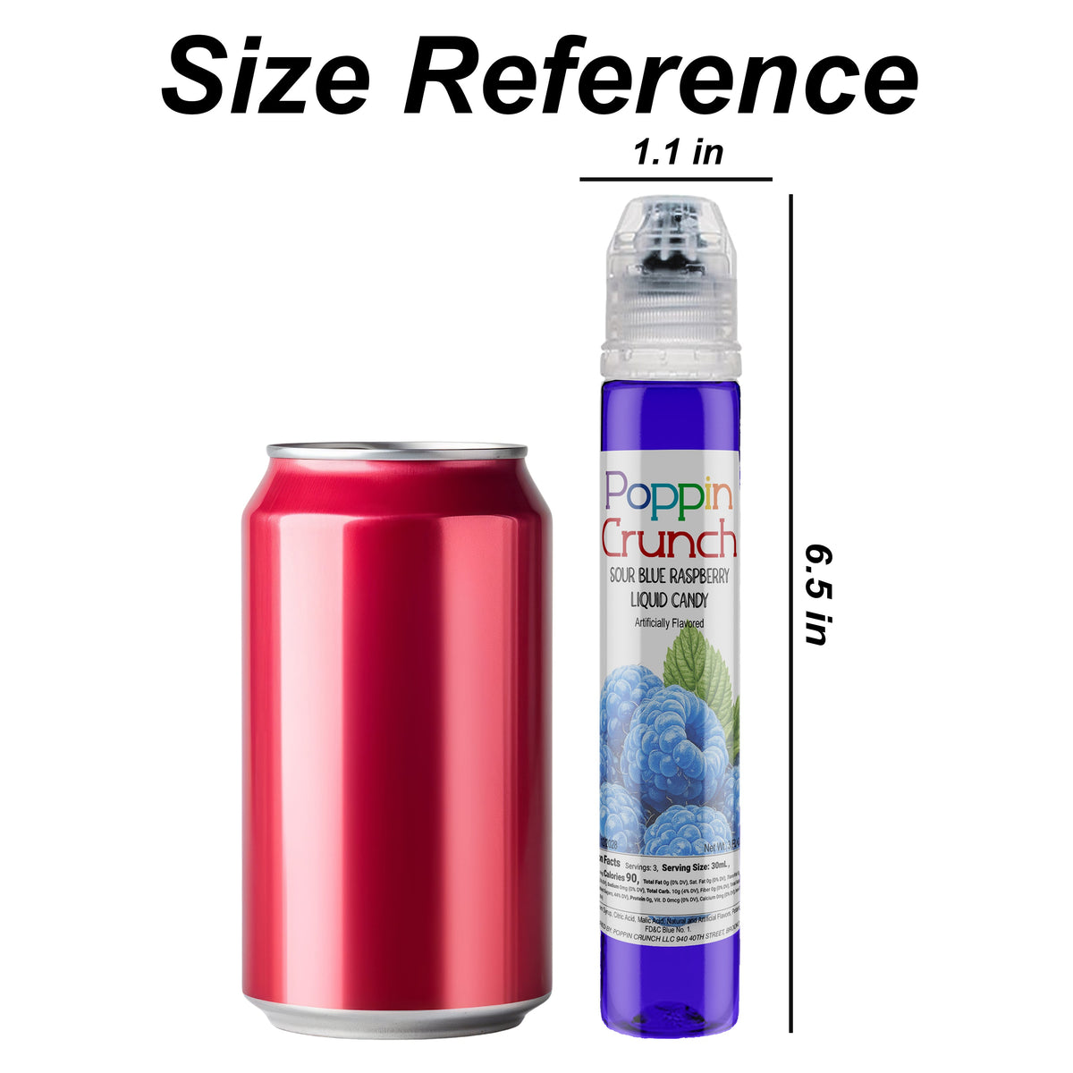 Poppin Crunch Pop and Squeeze Liquid Candy